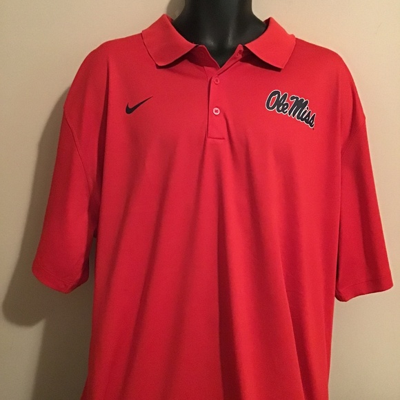 🔥NIKE, Ole Miss, size 3XL, NWOT, chest=31/32, length=33/34, dry-fit, polyester - Picture 1 of 3